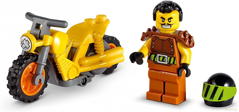 LEGO City Demolka na motocyklu kaskaderskim (60297) [KLOCKI]