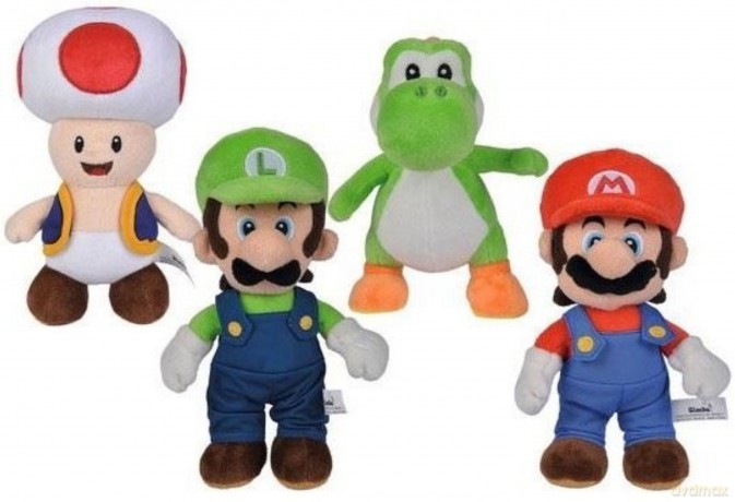 Maskotka pluszowa Super Mario 4 rodzaje