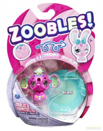 Zoobles Zwierzątko 1pak Elephant [FIGURKA]