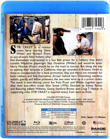 Stir Crazy (Czyste szaleństwo) [Blu-Ray]