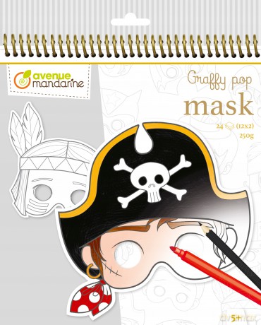 Blok z maskami Graffy Pop Mask Chłopiec