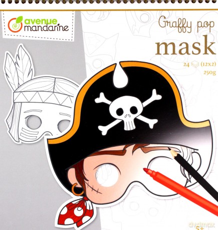 Blok z maskami Graffy Pop Mask Chłopiec