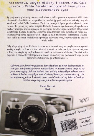 Mój ojciec Pablo Escobar/Syn Eskobara pierworodny - Pablo Escobar Juan [KSIĄŻKA]