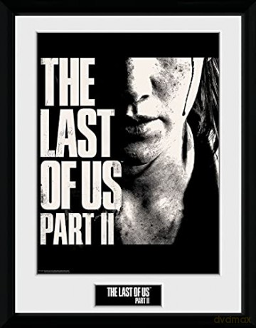 The Last Of Us 2: Face Framed Print 30 cm X 40 cm