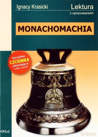 Monachomachia Lektura Wydanie Z Opracowaniem - Ignacy Krasicki [KSIĄŻKA]