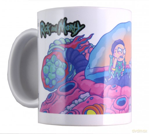 Rick And Morty Bio Ship Kubek
