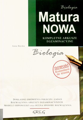 Matura Nowa Biologia - Anna Barska [KSIĄŻKA]