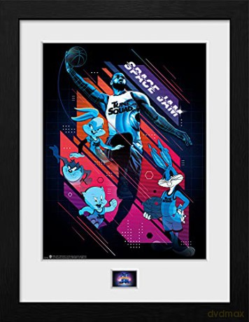 Space Jam 2: Space Jam 2 Digital Framed Print 30 cm X 40 cm