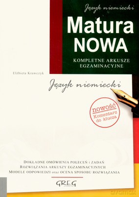 Matura Nowa Język Niemiecki - Elżbieta Krawczyk [KSIĄŻKA]