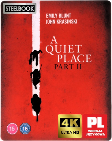 Ciche miejsce 2 (steelbook) [Blu-Ray 4K]+[Blu-Ray]