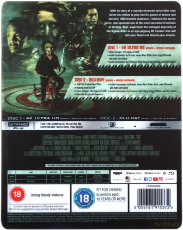 Saw (Piła) (steelbook) [Blu-Ray 4K]+[Blu-Ray]