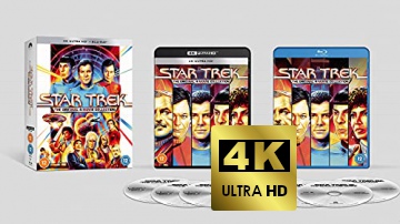 Star Trek: The Original 4 Movie Collection [4xBlu-Ray 4K]+[4xBlu-Ray]
