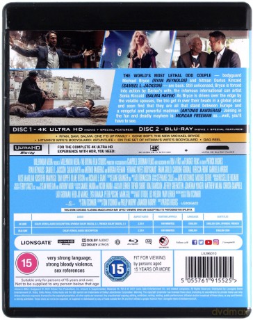 The Hitman's Wife's Bodyguard (Bodyguard i żona zawodowca) [Blu-Ray 4K]+[Blu-Ray]