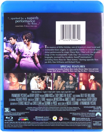 Lady Sings the Blues (Lady śpiewa bluesa) [Blu-Ray]