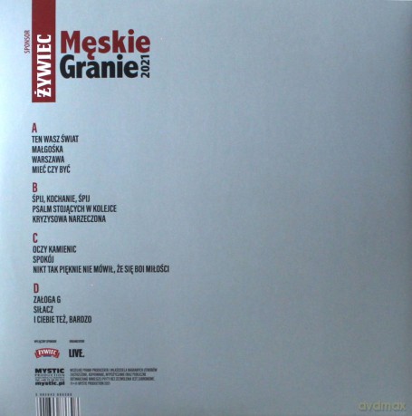 Męskie Granie 2021 (Red/Blue) [2xWinyl]
