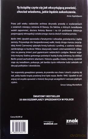 Berlin. Upadek 1945 - Antony Beevor [KSIĄŻKA]