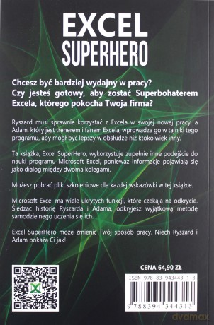 Excel SuperHero - Adam Kopeć [KSIĄŻKA]