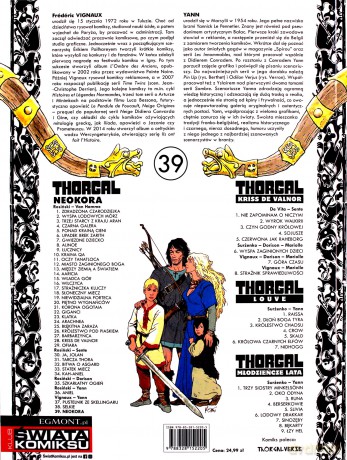 Neokora. Thorgal (Tom 39) - Yann Le Pennetier, Frédéric Vignaux [KOMIKS]