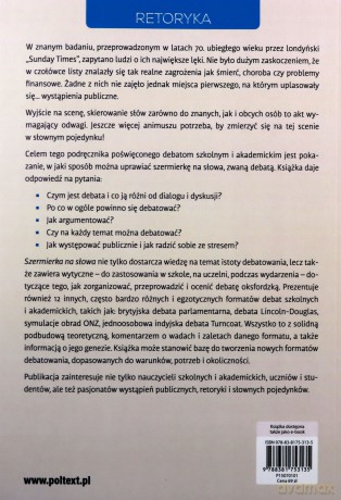 Szermierka na słowa. O debacie oksfordzkiej i nie tylko [KSIĄŻKA]