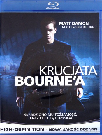 Tożsamość Bourne'a / Krucjata Bourne'a / Ultimatum Bourne'a Pakiet [3xBlu-Ray]