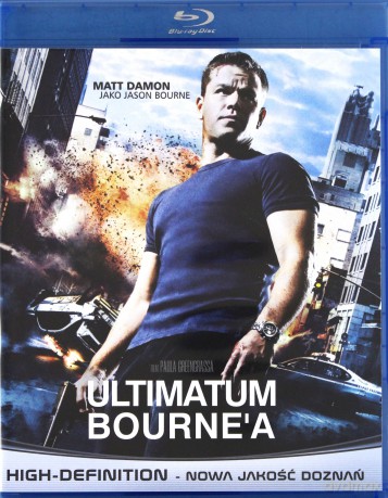 Tożsamość Bourne'a / Krucjata Bourne'a / Ultimatum Bourne'a Pakiet [3xBlu-Ray]
