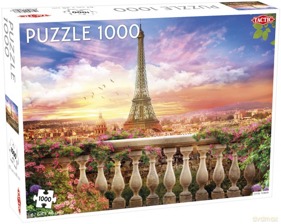 TACTIC 1000 el. Around the World Eiffel Tower Paris [PUZZLE]