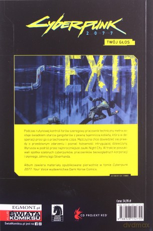 Twój głos. Cyberpunk 2077 (Tom 2) - Marcin Blacha, Aleksandra Motyka, Danijel Žeželj [KOMIKS]