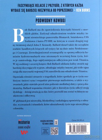 W głębinach. Wspomnienia człowieka, który odkrył wrak Titanica - Robert D. Ballard, Christopher Drew [KSIĄŻKA]