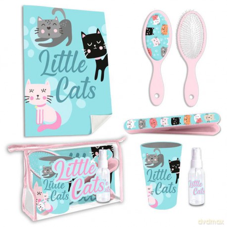 Zestaw toaletowy Little Cats 6 elementow KL10736