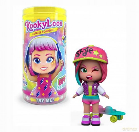 KOOKYLOOS Figurka w tubie - Stand - Seria 1 [FIGURKA]