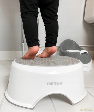 Twistshake Stołeczek szary
