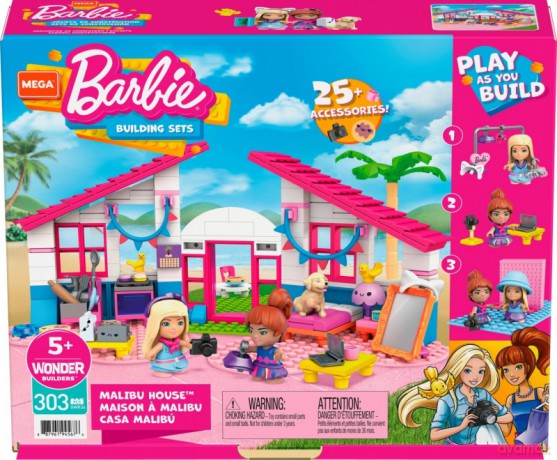 Klocki Mega Construx Barbie Dom w Malibu [KLOCKI]