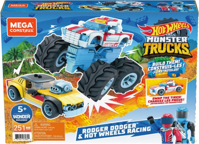 Zestaw klocków Mega Construx Hot Wheels Rodger Dodger [KLOCKI]