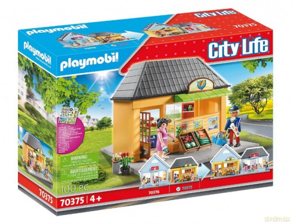 Zestaw z figurkami City Life 70375 Mój supermarket