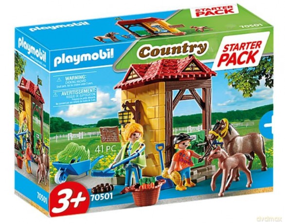 Zestaw z figurkami Country 70501 Starter Pack Stadnina koni