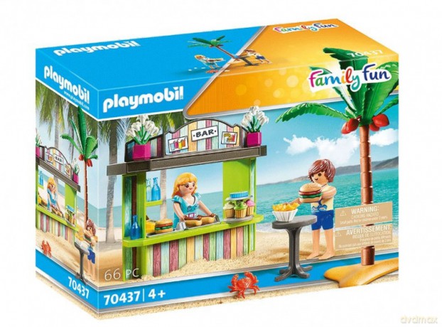 Zestaw z figurkami Family Fun 70437 Kiosk na plaży