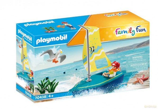 Zestaw z figurkami Family Fun 70438 Żaglówka