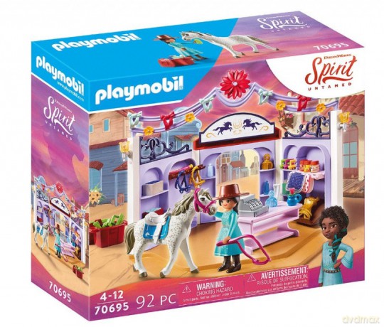 Zestaw z figurkami Spirit 70695 Sklep jeździecki w Miradero