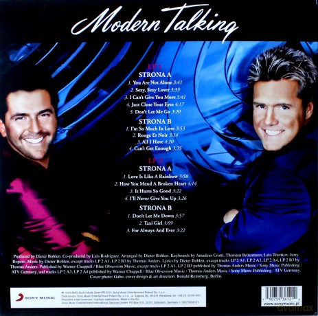 Modern Talking: Alone - The 8th Album [2xWinyl]