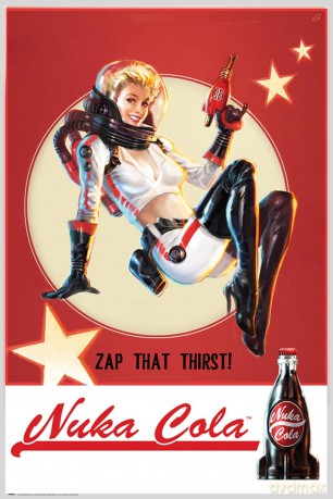 FALLOUT - Nuka Cola - Plakat / Poster (91.5x61)