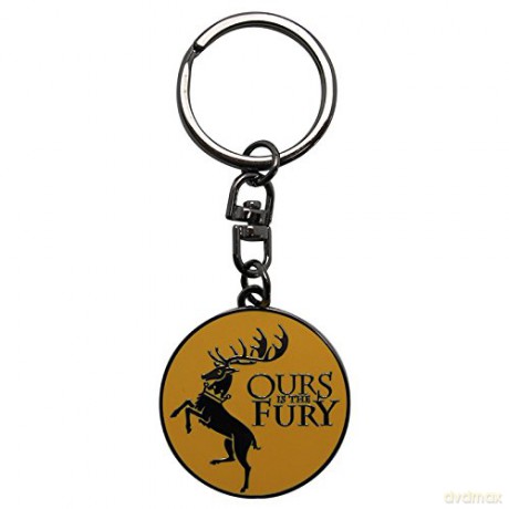 GAME OF THRONES - Keychain Baratheon X4