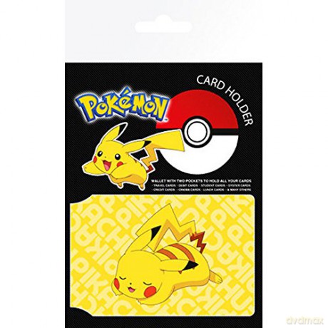 POKEMON - Card Holder - Resting Pikachu
