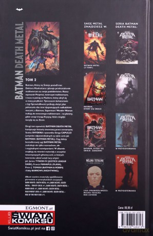 Batman. Death Metal (Tom 2) [KOMIKS]