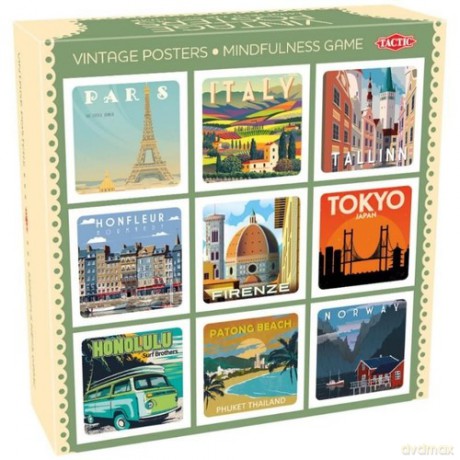 Gra memory Vintage Posters Mindfulness Game [GRA]