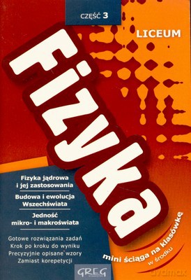 Fizyka Cz.3 Liceum [KSIĄŻKA]