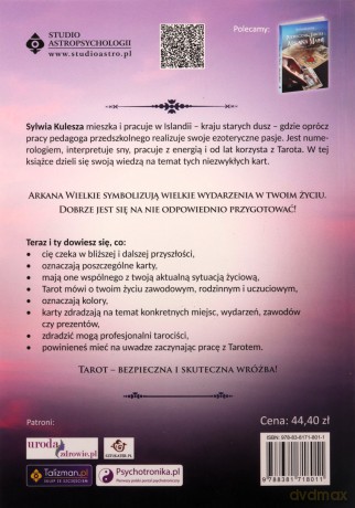 Podręcznik Tarota Arkana Wielkie - Sylwia Kulesza [KSIĄŻKA]