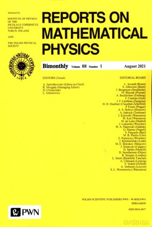 Reports On Mathematical Physics 88/1 - Polska [KSIĄŻKA]