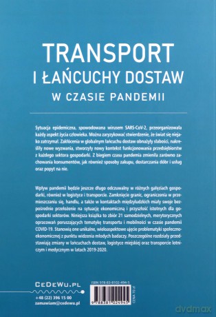 Transport i łańcuchy dostaw w czasie pandemii [KSIĄŻKA]