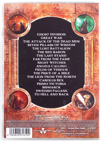 Sabaton: The Great Show [Blu-Ray]+[DVD]