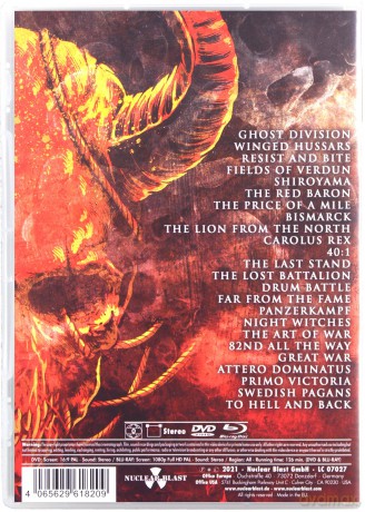 Sabaton: 20th Anniversary Show [Blu-Ray]+[DVD]